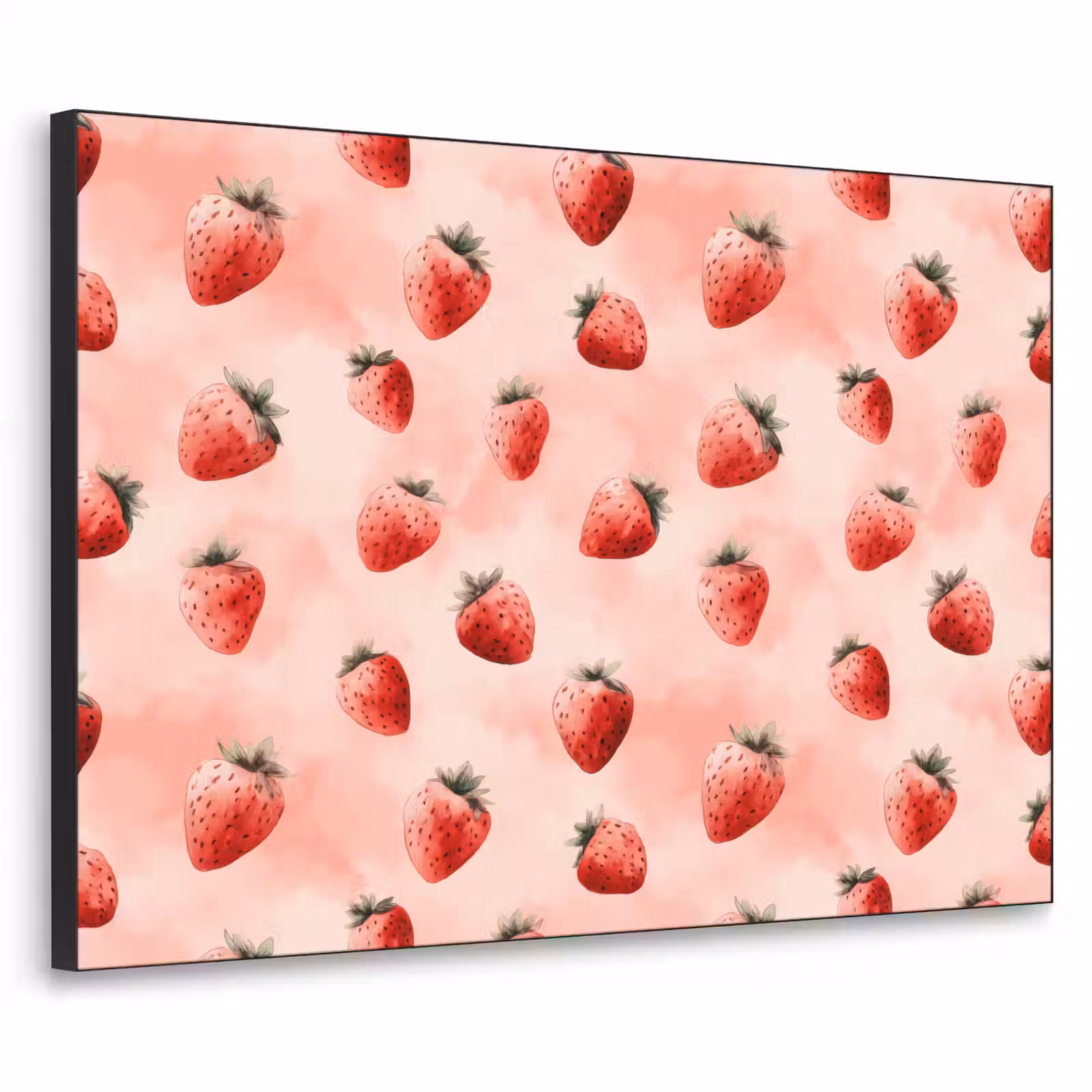 Art Frame - Aardbei - Patroon - Roze — 1