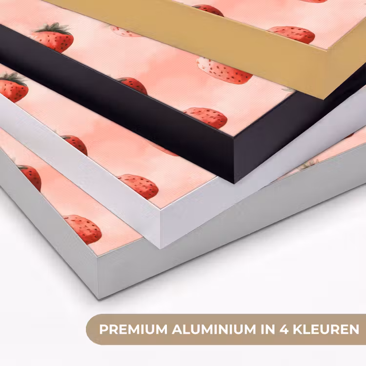 Art Frame - Aardbei - Patroon - Roze — 2