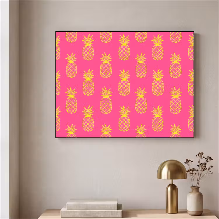 Art Frame - Ananas - Trendy - Roze — 5