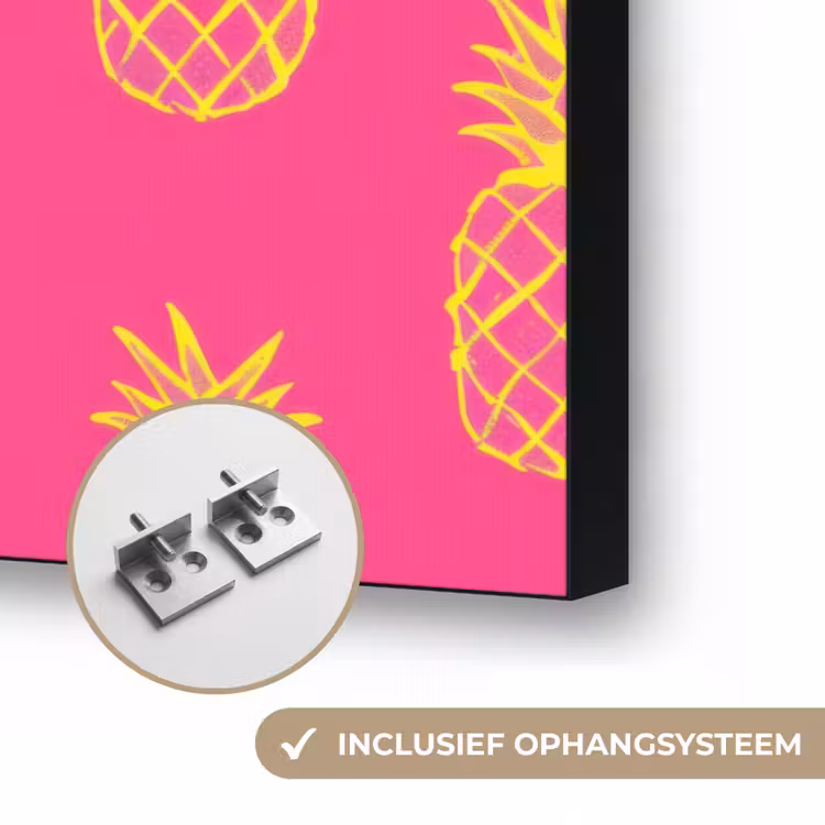 Art Frame - Ananas - Trendy - Roze — 6