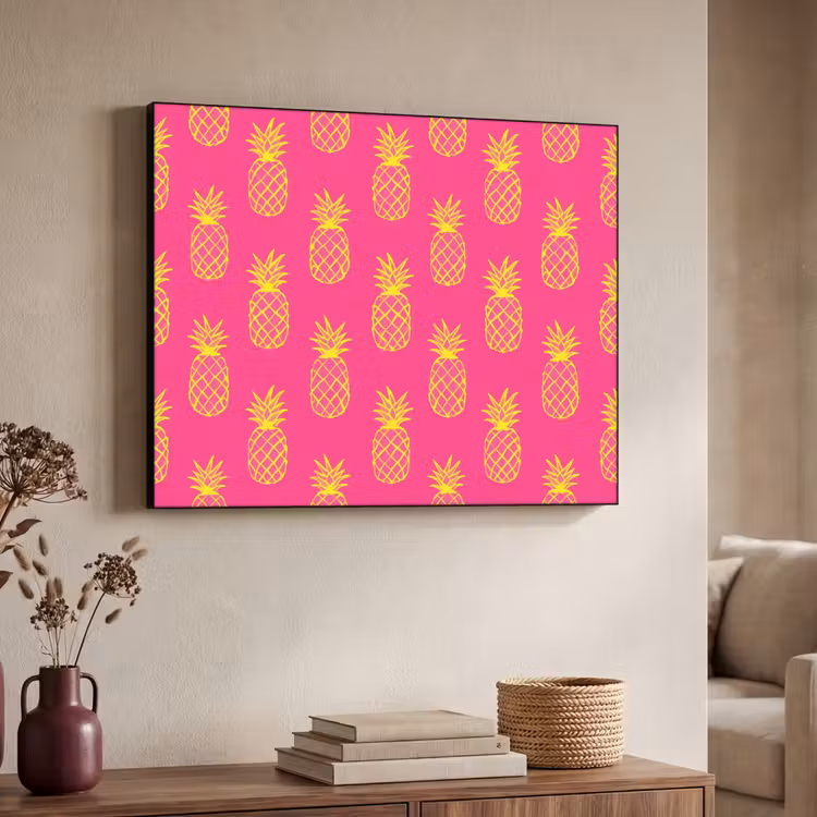 Art Frame - Ananas - Trendy - Roze — 7