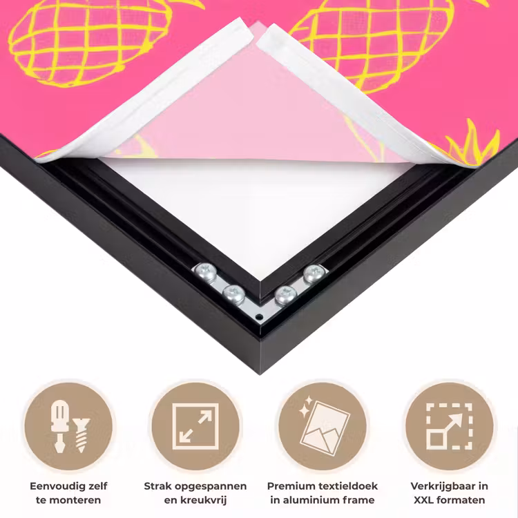 Art Frame - Ananas - Trendy - Roze — 8