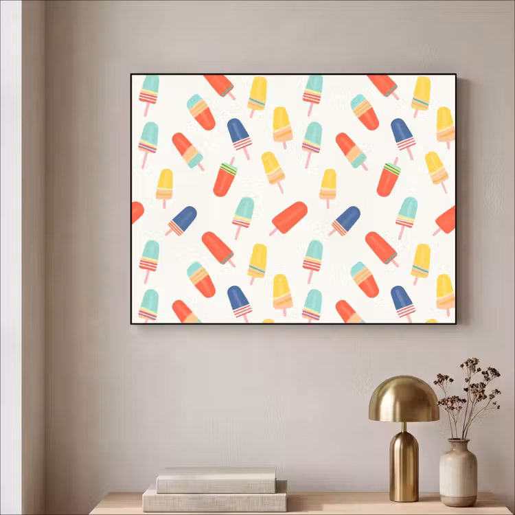 Art Frame - IJsjes - Speels - Kleurrijk — 5