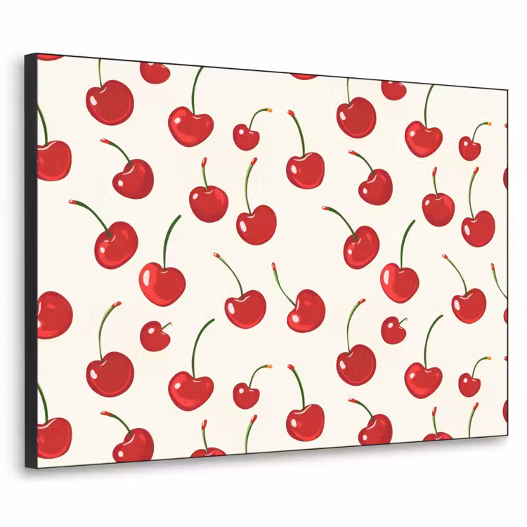 Art Frame - Kersen - Minimalistisch - Rood — 1