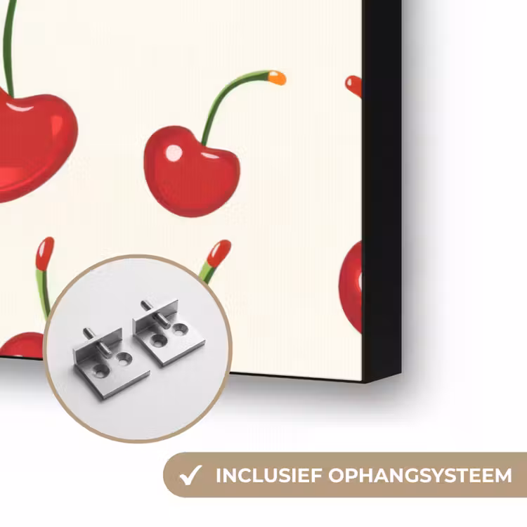 Art Frame - Kersen - Minimalistisch - Rood — 6