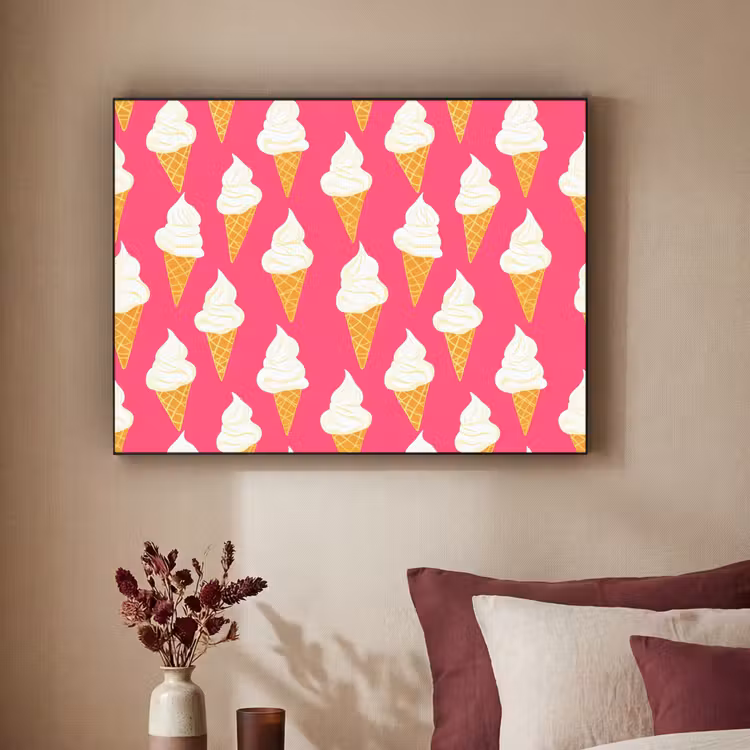 Art Frame - Softijs - Horentje - Roze — 3