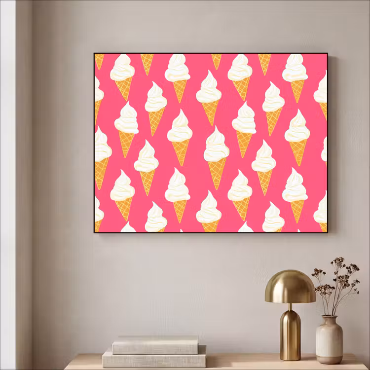 Art Frame - Softijs - Horentje - Roze — 5
