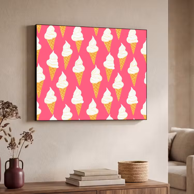 Art Frame - Softijs - Horentje - Roze — 7