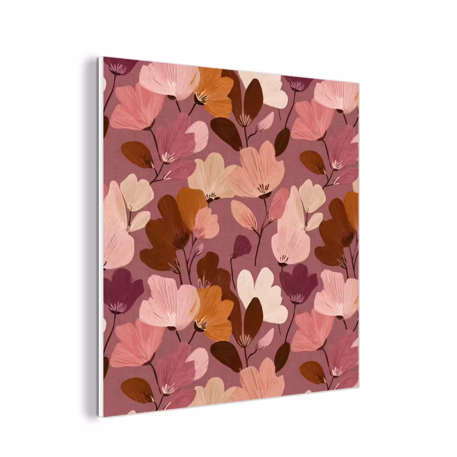 Forex - Bloem - Patroon - Roze — 1