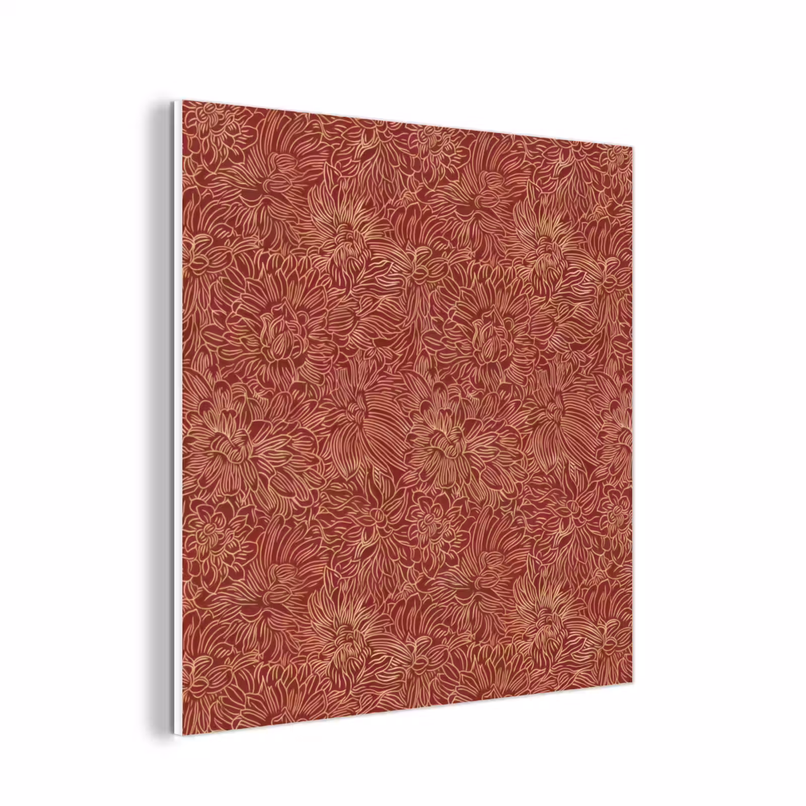 Forex - Bloemen - Motief - Rood — 1