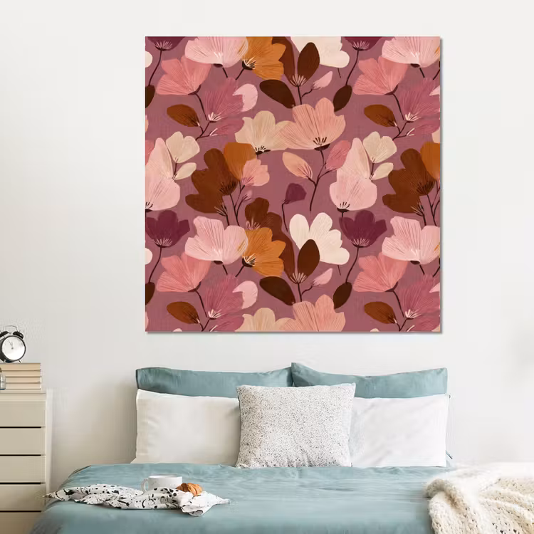 Forex - Bloem - Patroon - Roze — 2