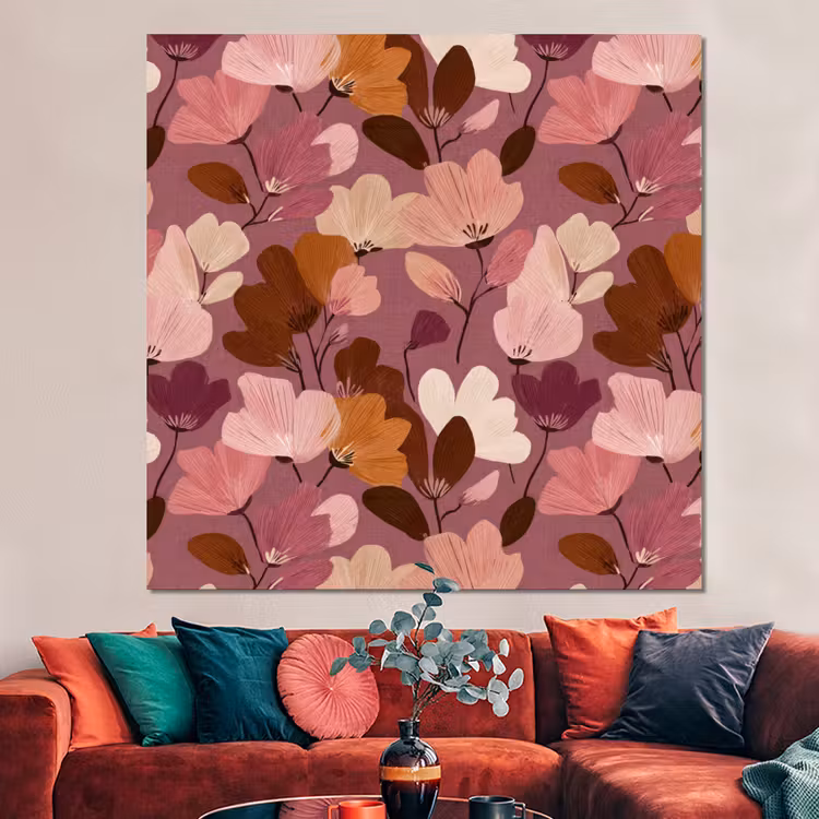 Forex - Bloem - Patroon - Roze — 3