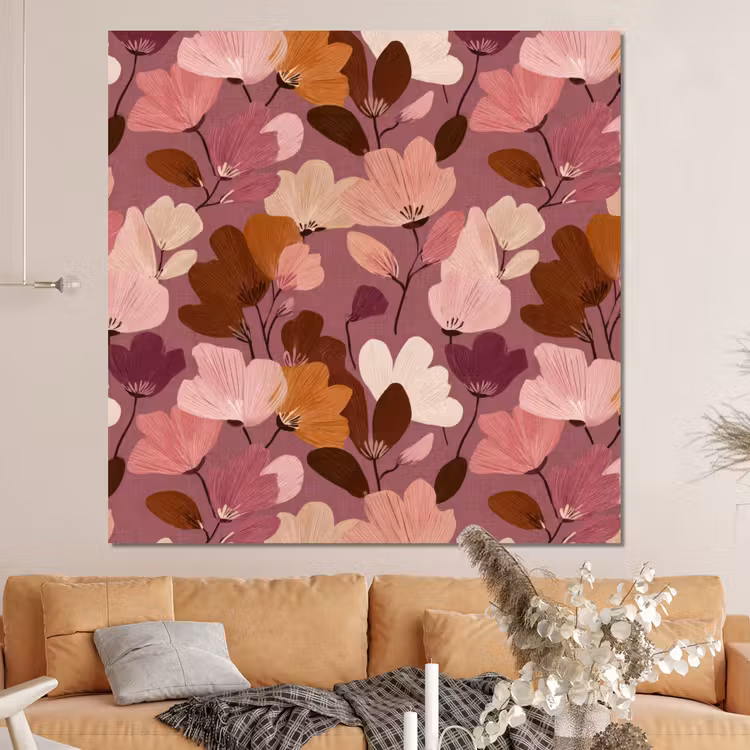Forex - Bloem - Patroon - Roze — 4
