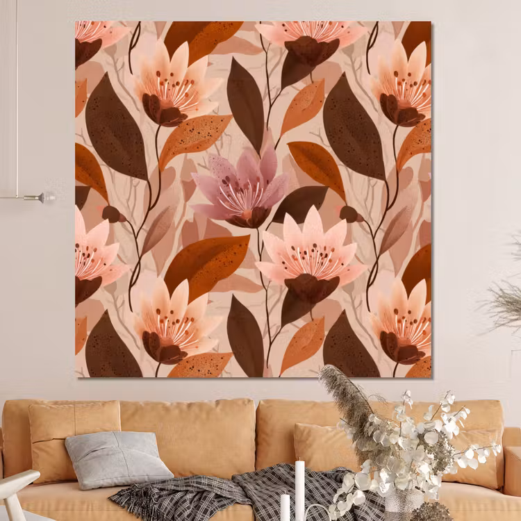 Forex - Bloemen - Bladeren - Bruin — 4