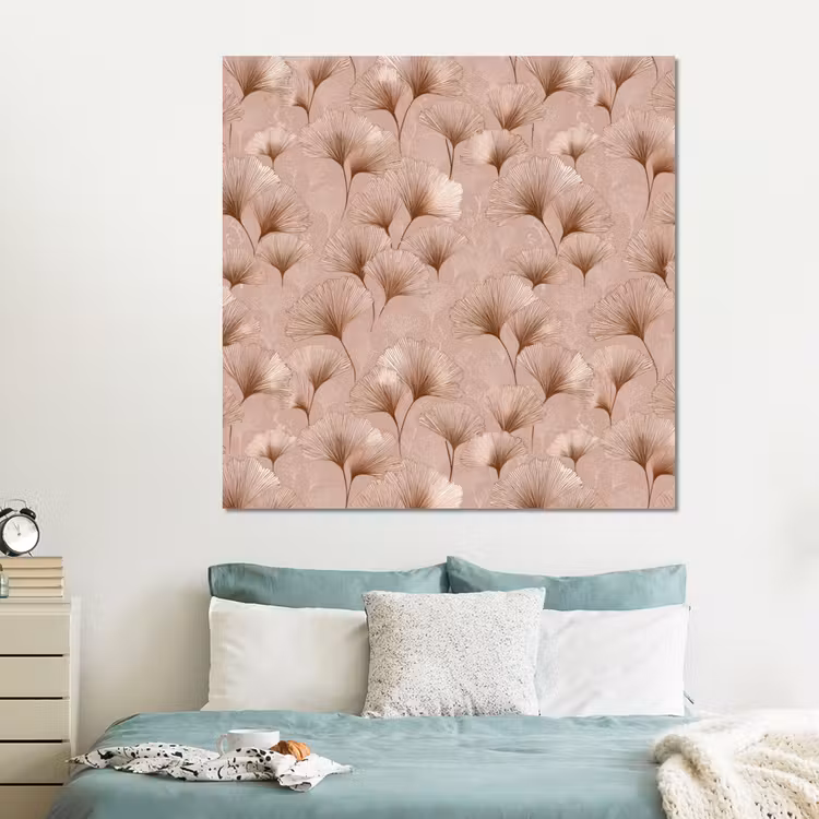 Forex - Ginkgo - Patroon - Roze — 2