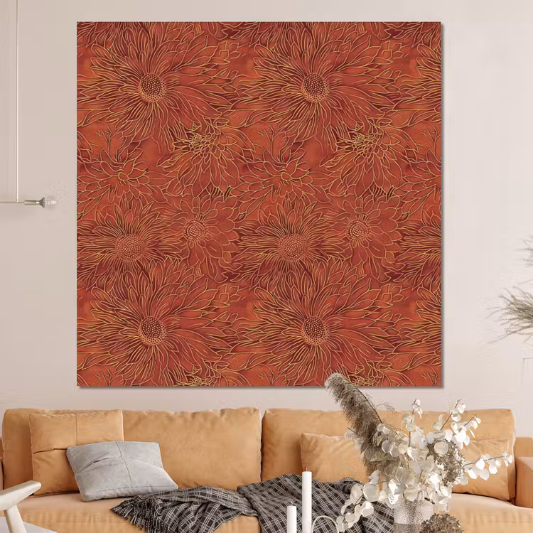 Forex - Oosters - Bloemen - Terracotta — 4