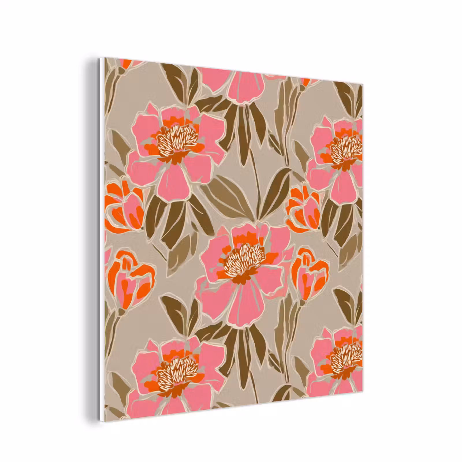 Forex - Pioenrozen - Patroon - Roze — 1
