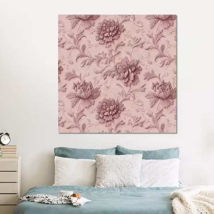 Forex - Reliëf - Pioenrozen - Roze — 2