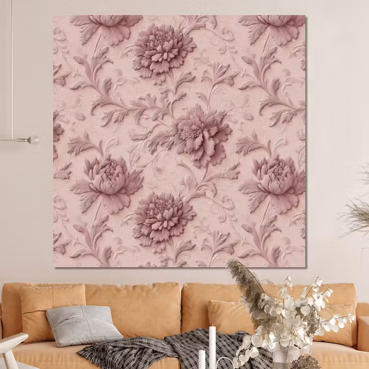 Forex - Reliëf - Pioenrozen - Roze — 4