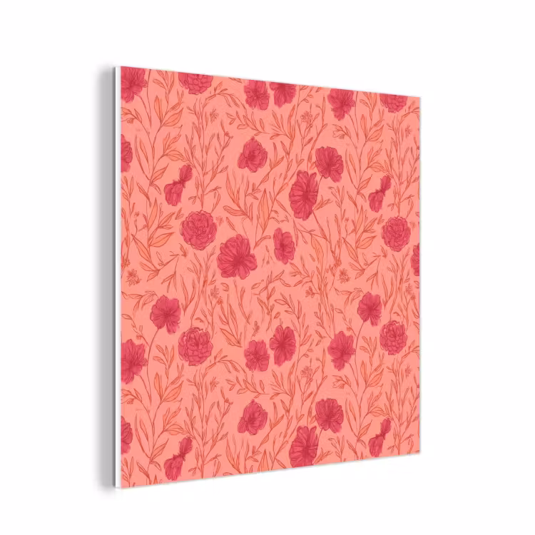 Forex - Weidebloemen - Romantisch - Roze — 1