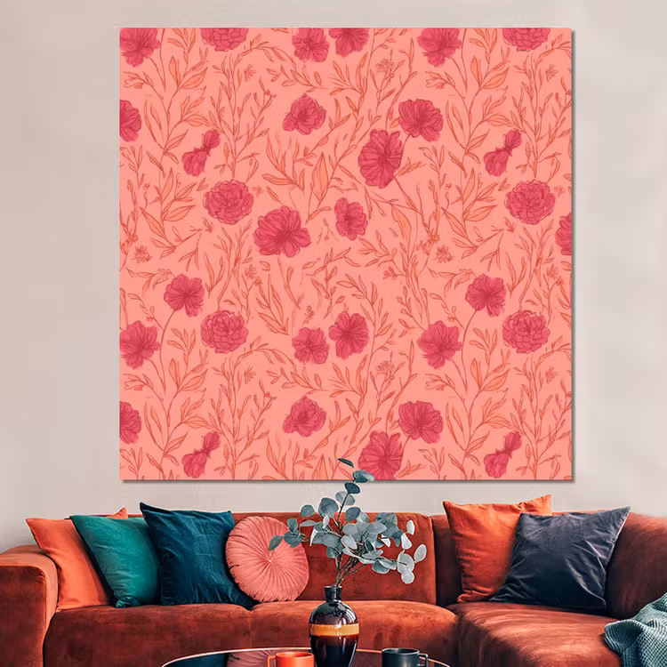 Forex - Weidebloemen - Romantisch - Roze — 3