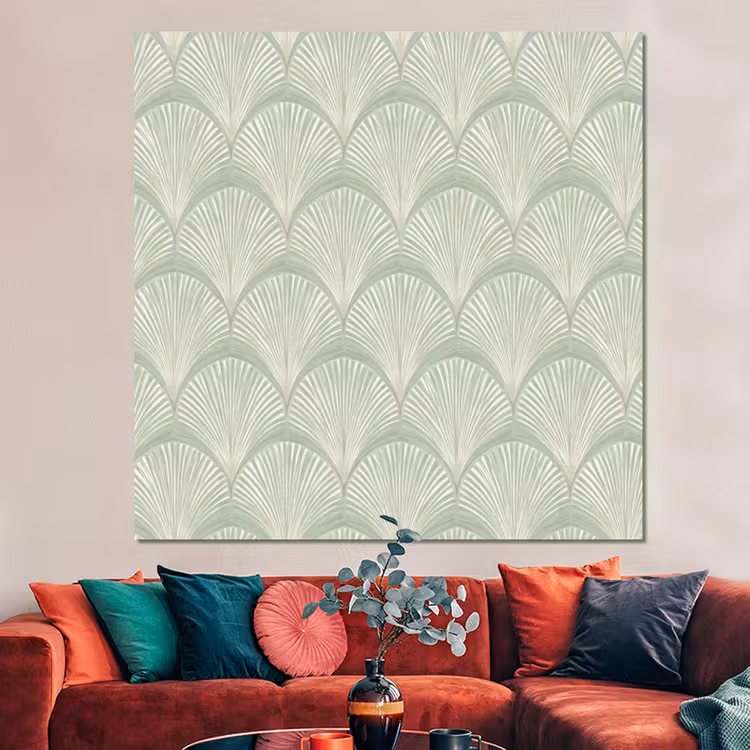 Forex - Waaiers - Patroon - Groen — 3