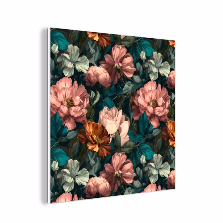 Forex - Bloemen - Schilderachtig - Patroon - Roze — 1