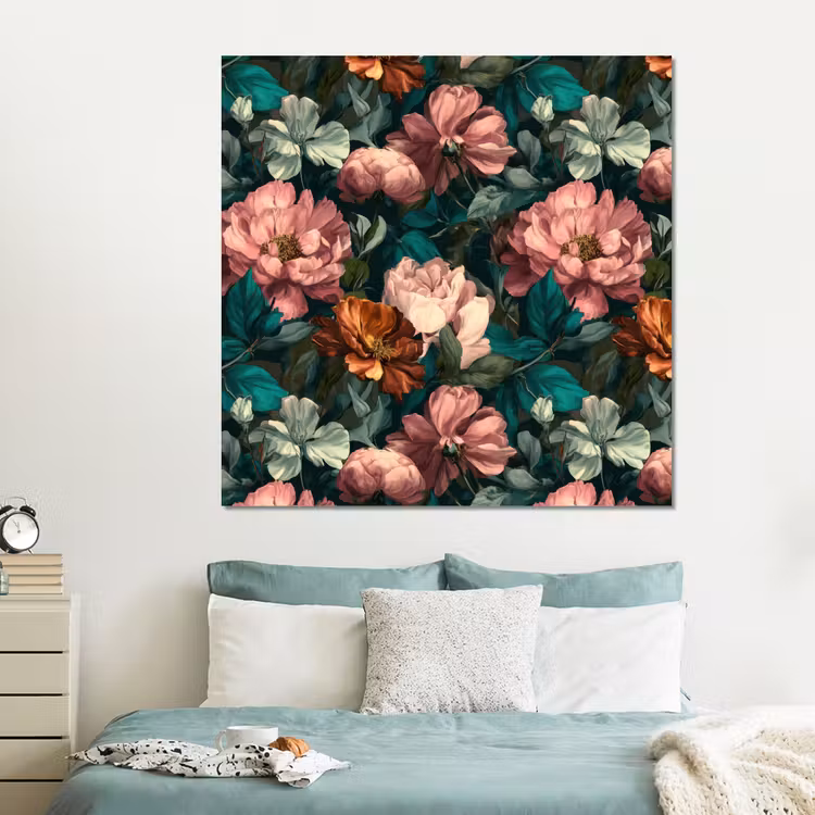 Forex - Bloemen - Schilderachtig - Patroon - Roze — 2