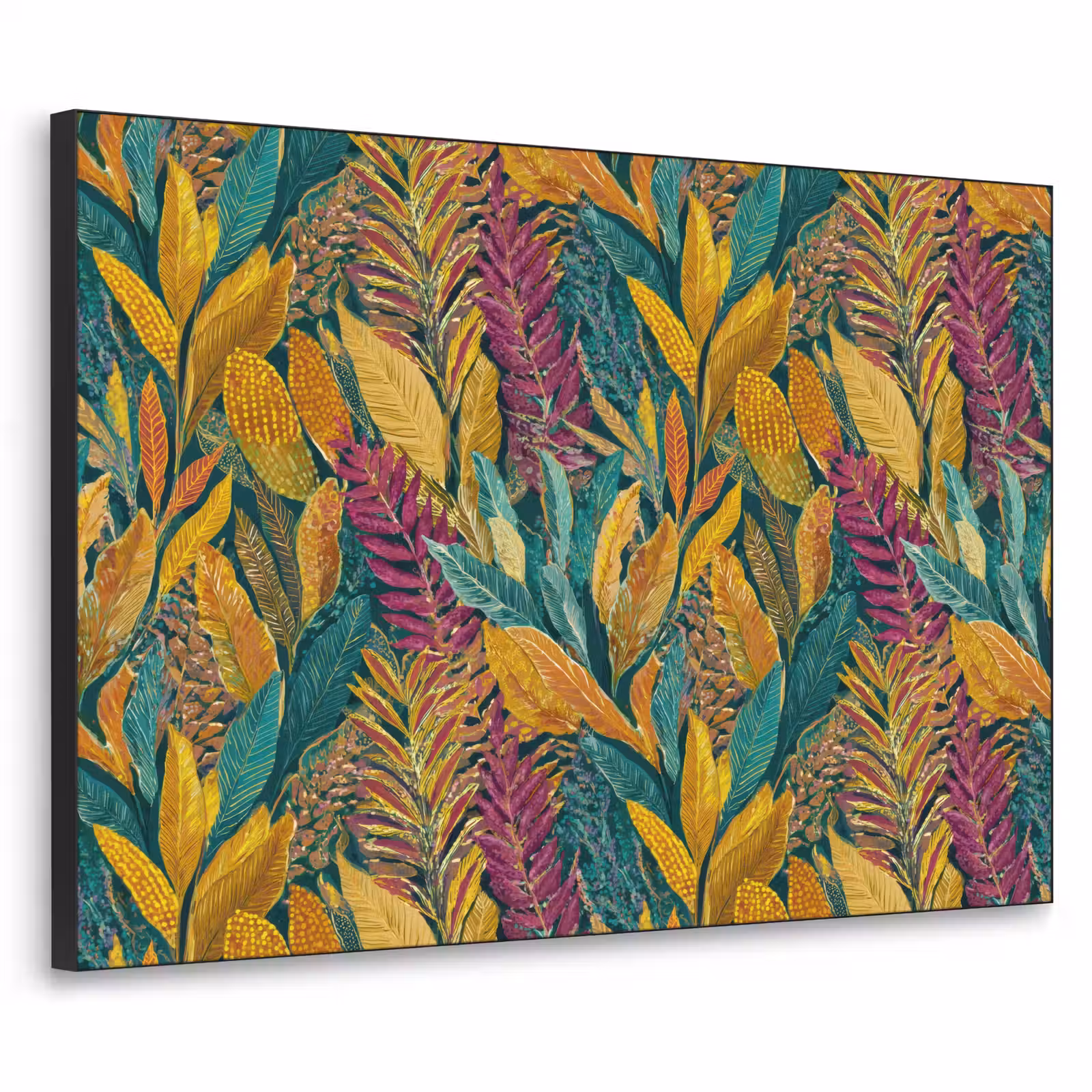 Art Frame - Tropische - Botanisch - Patroon - Kleurrijk - Exotisch — 1