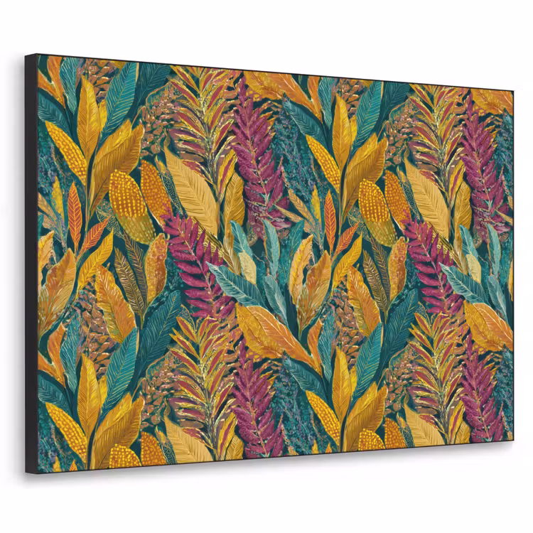 Art Frame - Tropische - Botanisch - Patroon - Kleurrijk - Exotisch — 1