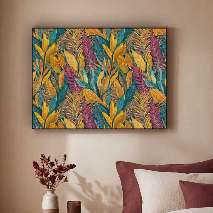 Art Frame - Tropische - Botanisch - Patroon - Kleurrijk - Exotisch — 3
