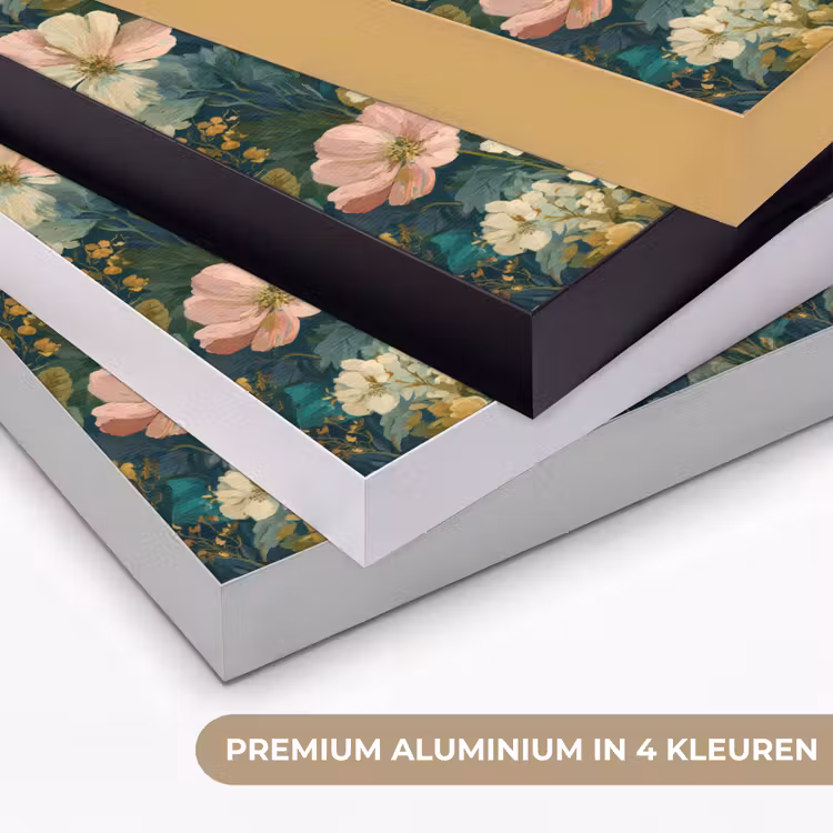 Art Frame - Wilde bloemen - Botanisch - Patroon - Roze - Romantisch — 2