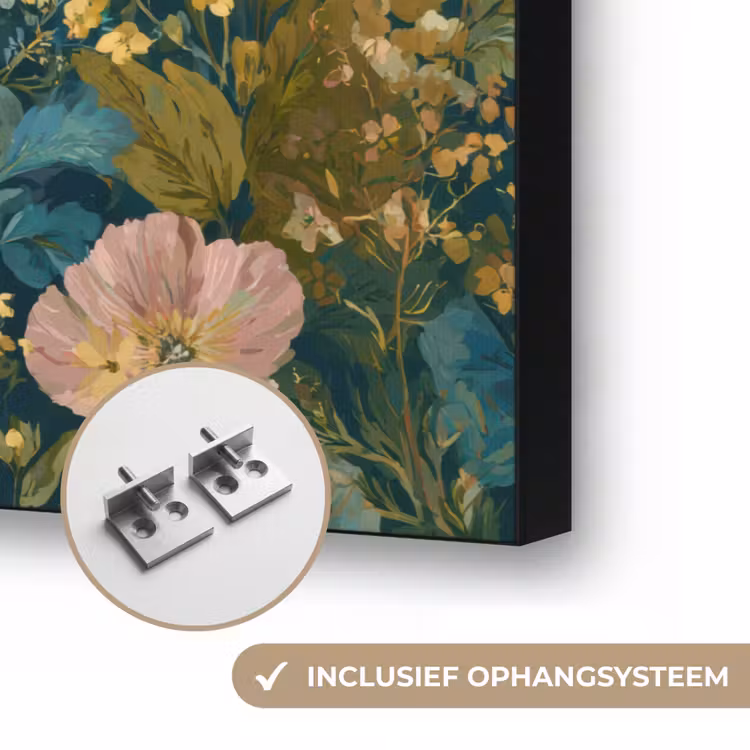 Art Frame - Wilde bloemen - Botanisch - Patroon - Roze - Romantisch — 6
