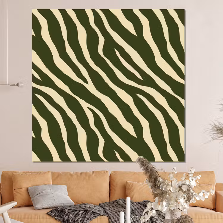 Forex - Zebra - Patroon - Groen — 4