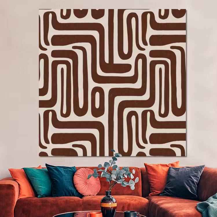 Forex - Abstract - Patroon - Bruin — 3