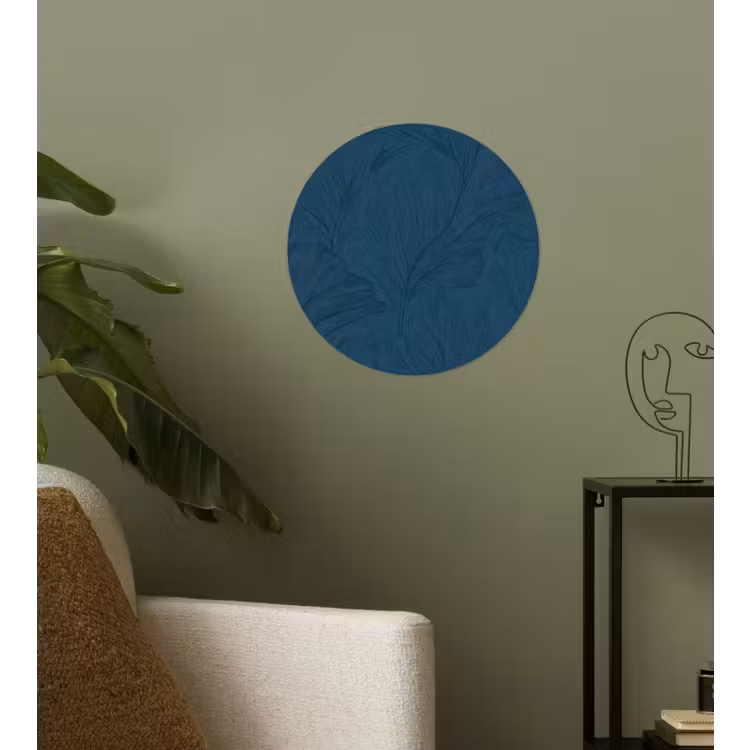 Behangcirkel - Abstract - Patroon - Donkerblauw - Elegant — 3