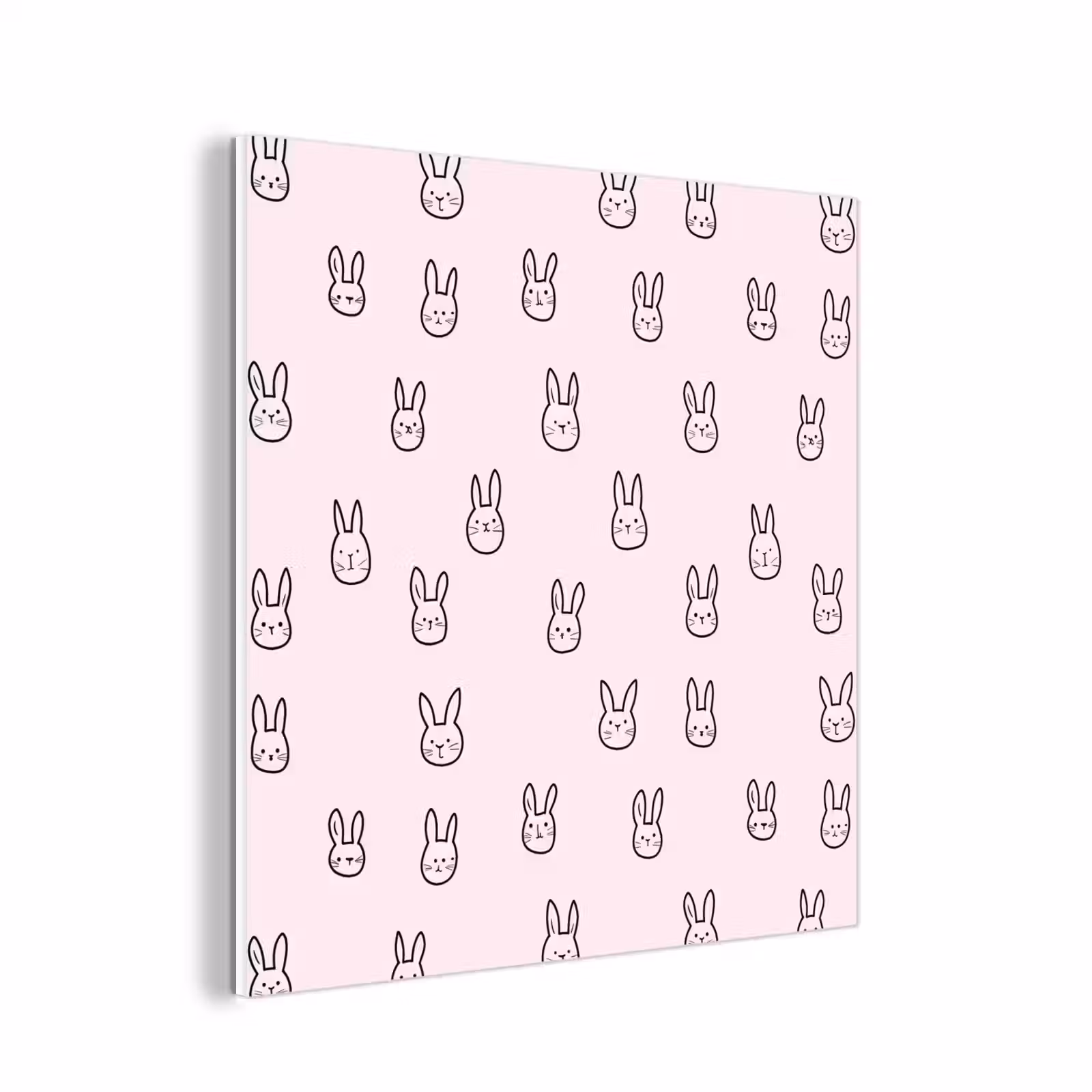 Forex - Konijnen - Minimalistisch - Roze — 1