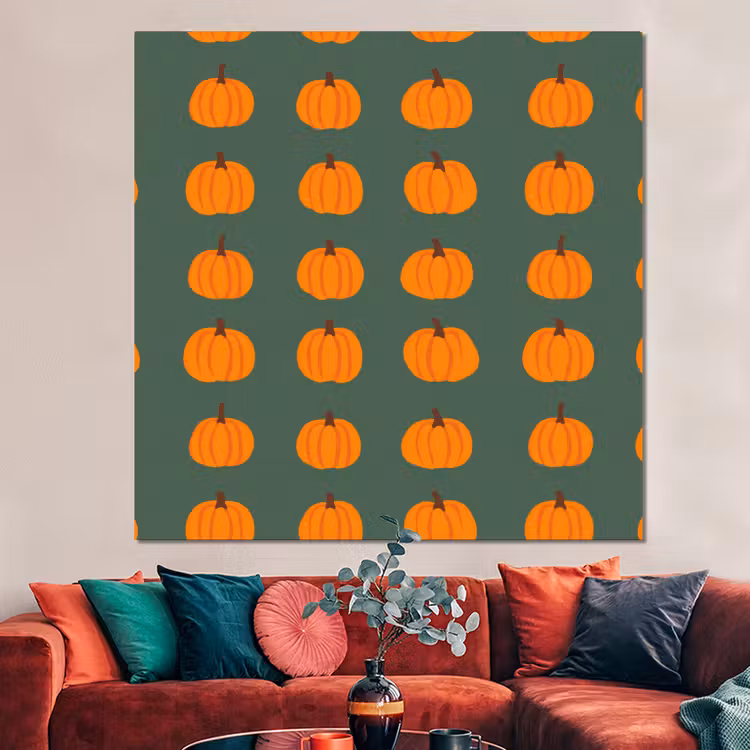 Forex - Pompoen - Patroon - Oranje — 3
