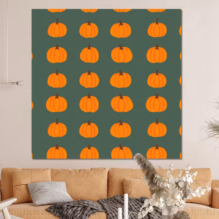 Forex - Pompoen - Patroon - Oranje — 4