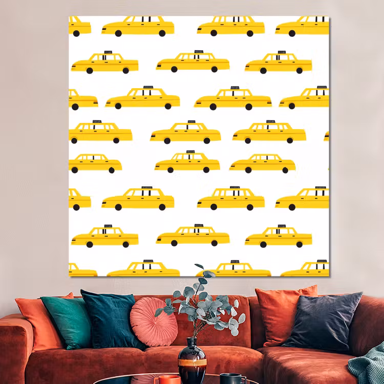 Forex - Taxi - Iconisch - Geel — 3