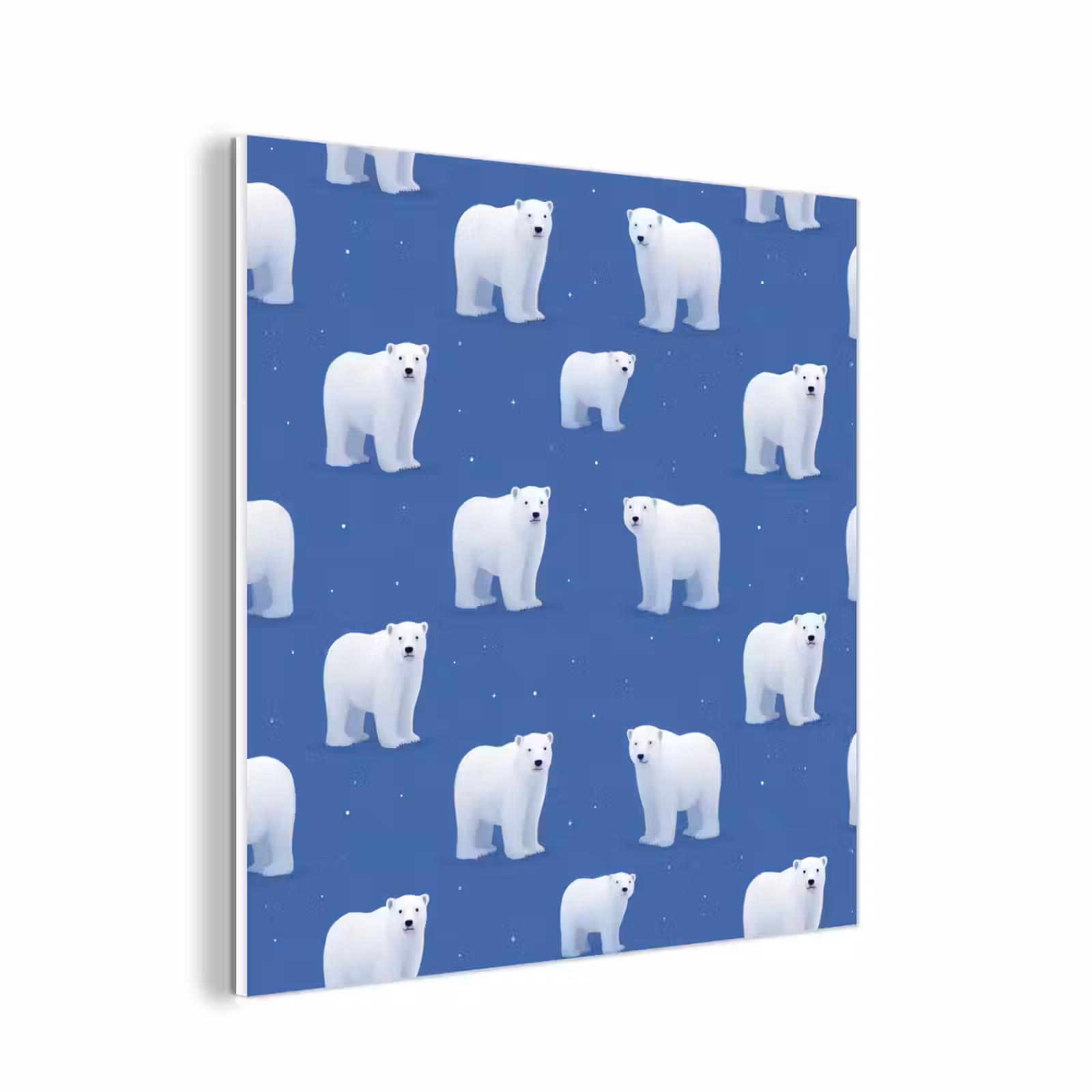 Forex - IJsbeer - Patroon - Blauw — 1