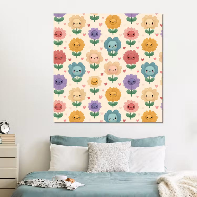 Forex - Bloemen - Hartjes - Kleurrijk — 2
