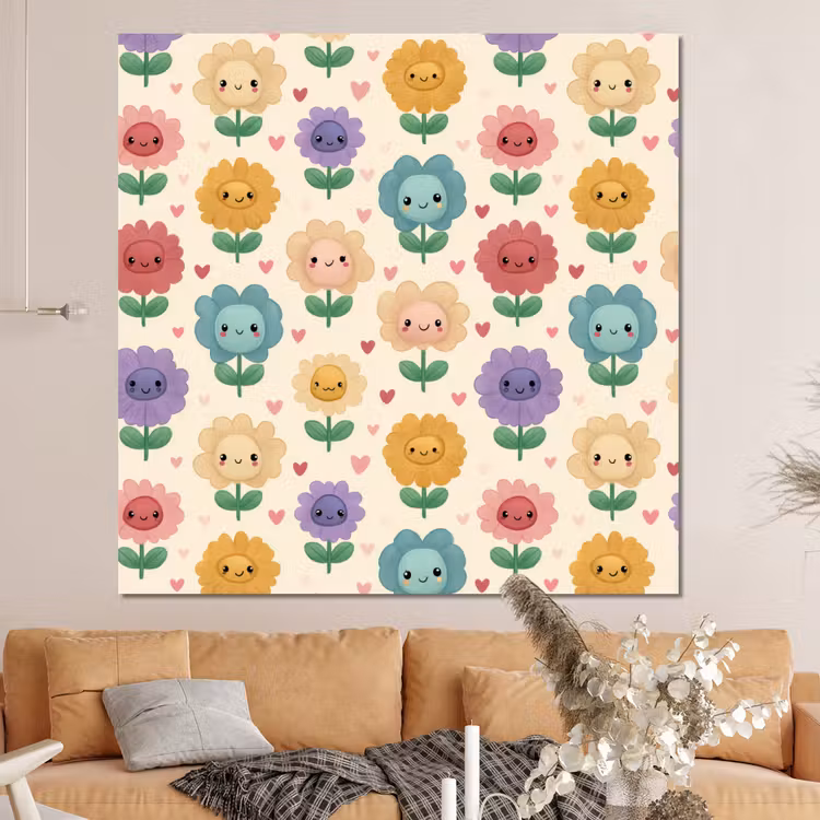 Forex - Bloemen - Hartjes - Kleurrijk — 4