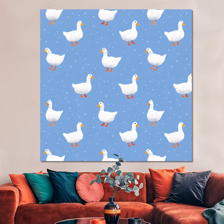 Forex - Ganzen - Elegant - Blauw — 3