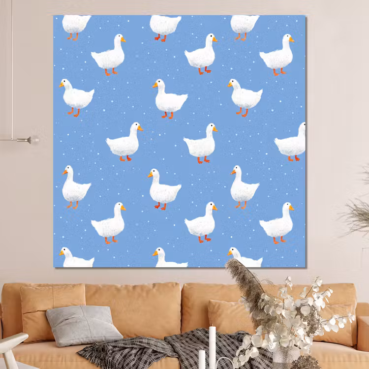 Forex - Ganzen - Elegant - Blauw — 4