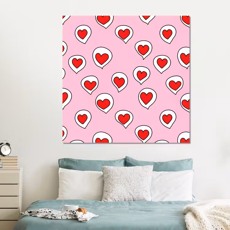 Forex - Hartjes - Patroon - Rood — 2