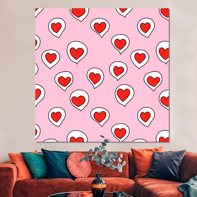 Forex - Hartjes - Patroon - Rood — 3