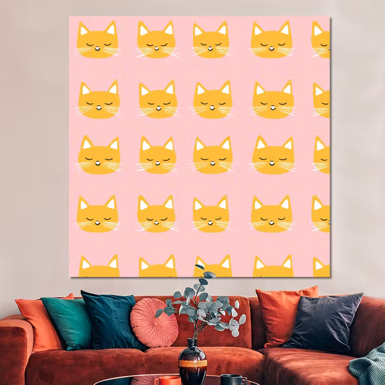 Forex - Katten - Patroon - Roze — 3