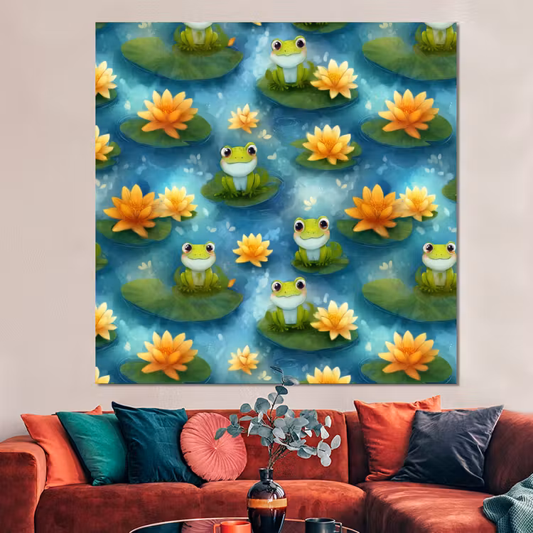 Forex - Kikker - Lelies - Groen — 3