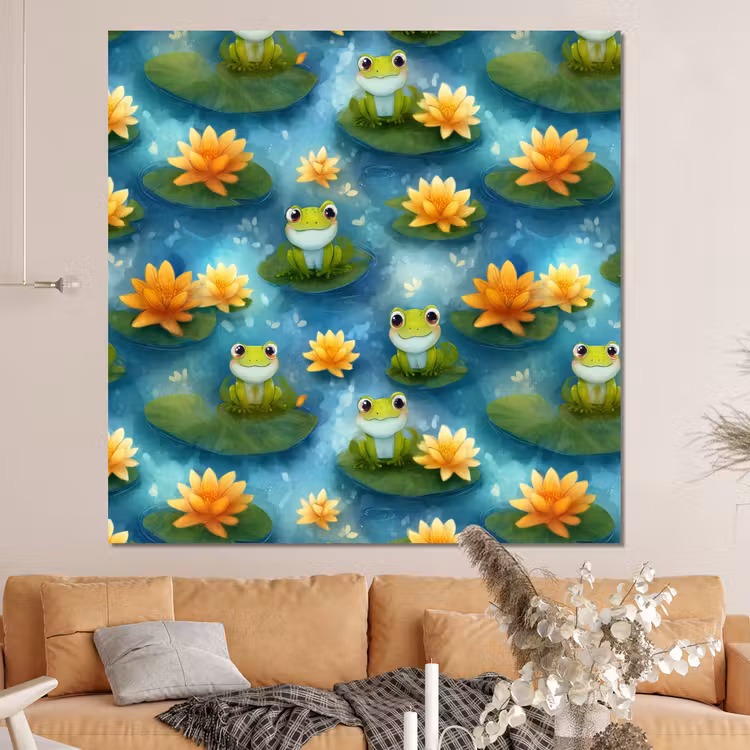 Forex - Kikker - Lelies - Groen — 4